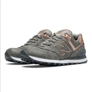 New balance grey shoes